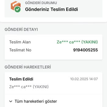 Kuryenet'in Teslimat Sorunu Ve Yanıltıcı Mesajları