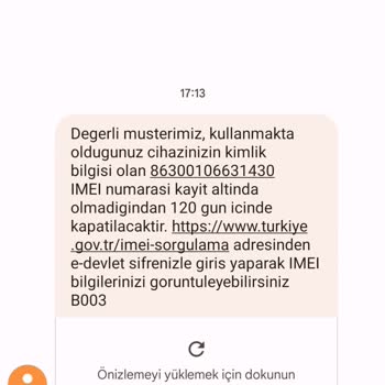 IMEI Sorunu Ve Teknik Servis İletişimsizliği