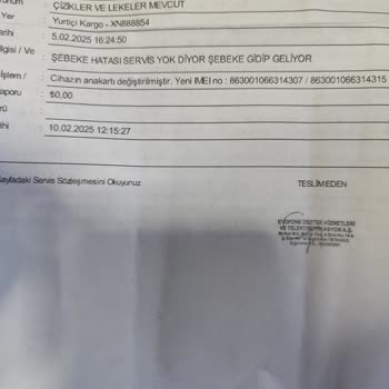 IMEI Sorunu Ve Teknik Servis İletişimsizliği