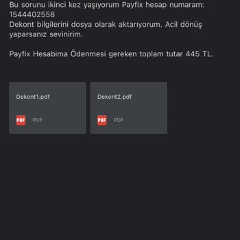 Payfix'te Kayıp Para Ve Cevapsız İletişim Sorunu