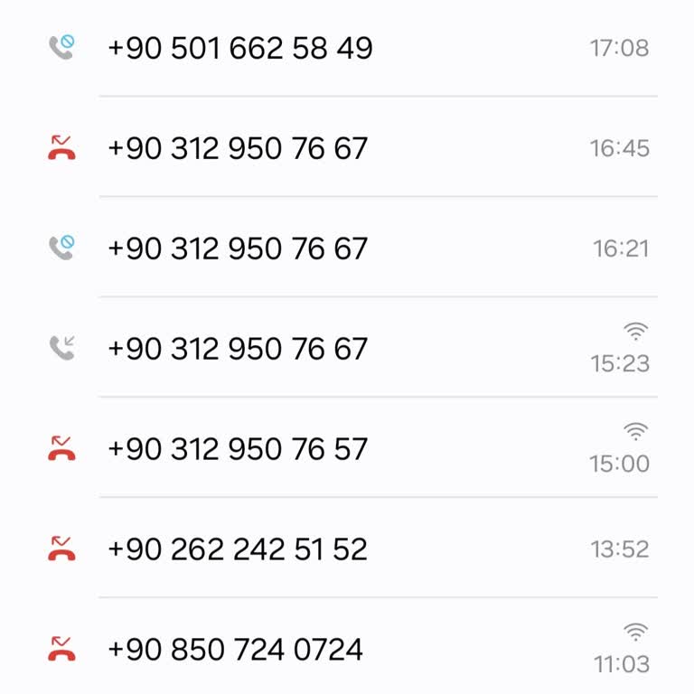 Sahte Aramaları Hakkında Uyarı