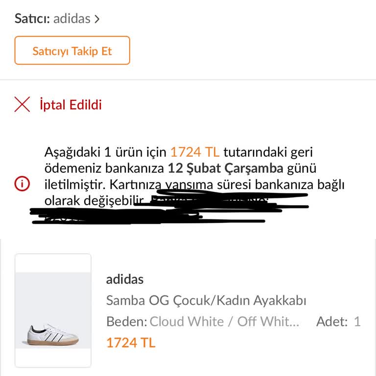 Stokta Olmayan Ürün İçin Yetersiz Telafi