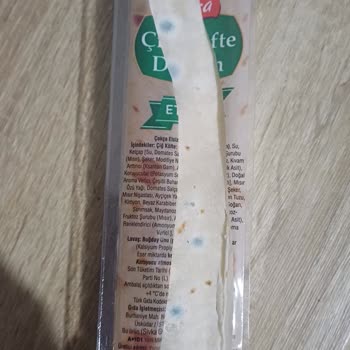 Tarihi Geçmemiş Çiğköfte Küflenmiş