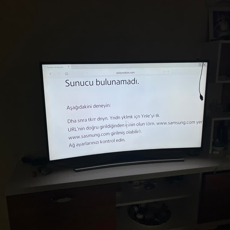 Samsung Akıllı TV İle İnternet Bağlantı Sorunu