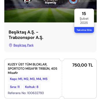 Yanlış Tribün Seçimi Mağduriyeti