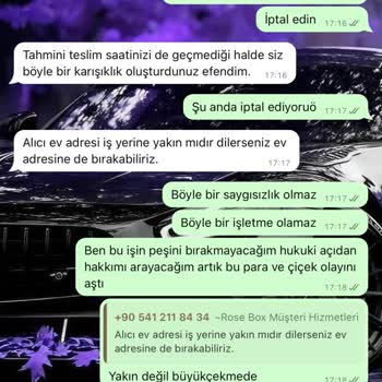 Çiçek Teslimatında Yaşanan Karmaşa Ve İletişim Sorunları