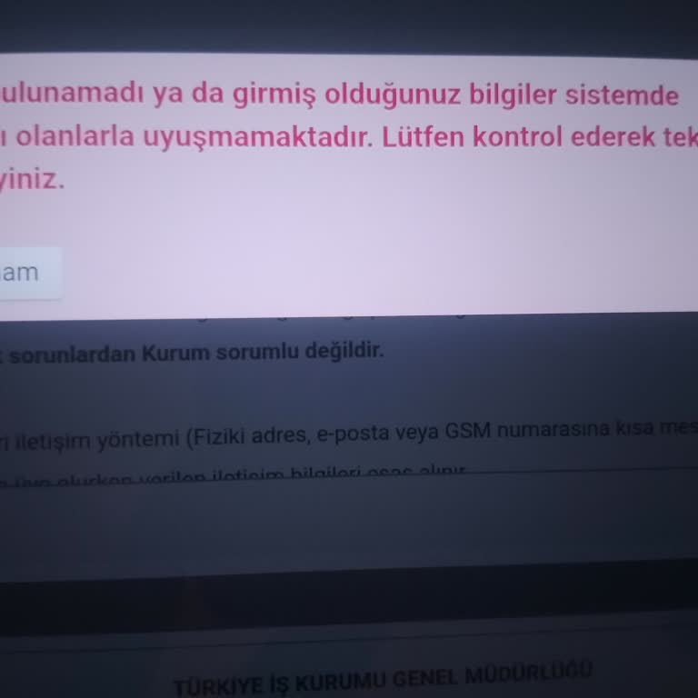 İŞKUR Kayıt Sorunu: Acil Yardım İhtiyacı