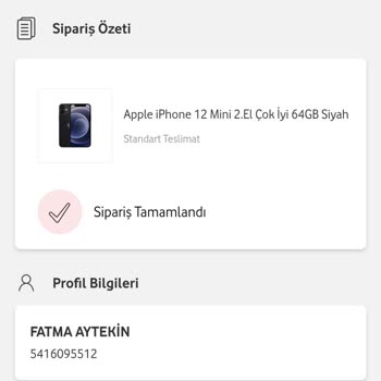 Yenilenmiş İphone 12 Mini Pil Sorunu