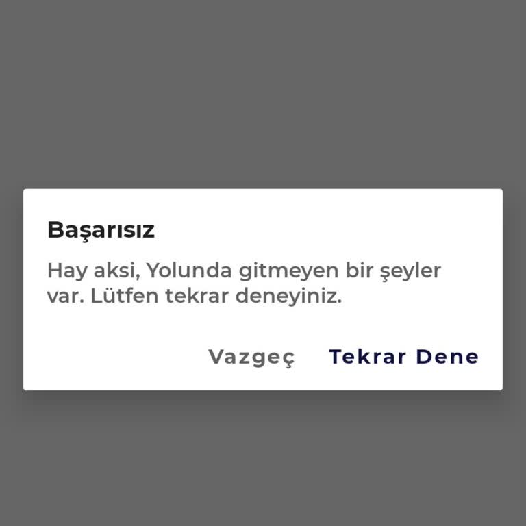 Lufian Uygulamasında Sepet Ve Hesap Sorunları
