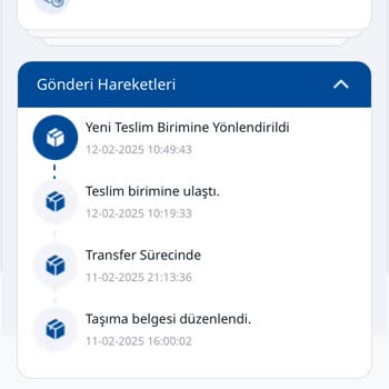 Yurtiçi Kargo Başka Bir Şubeye Gönderiliyor