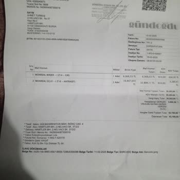 Gündoğdu Mobilya'dan Aldığım Ürünlerde Hayal Kırıklığı