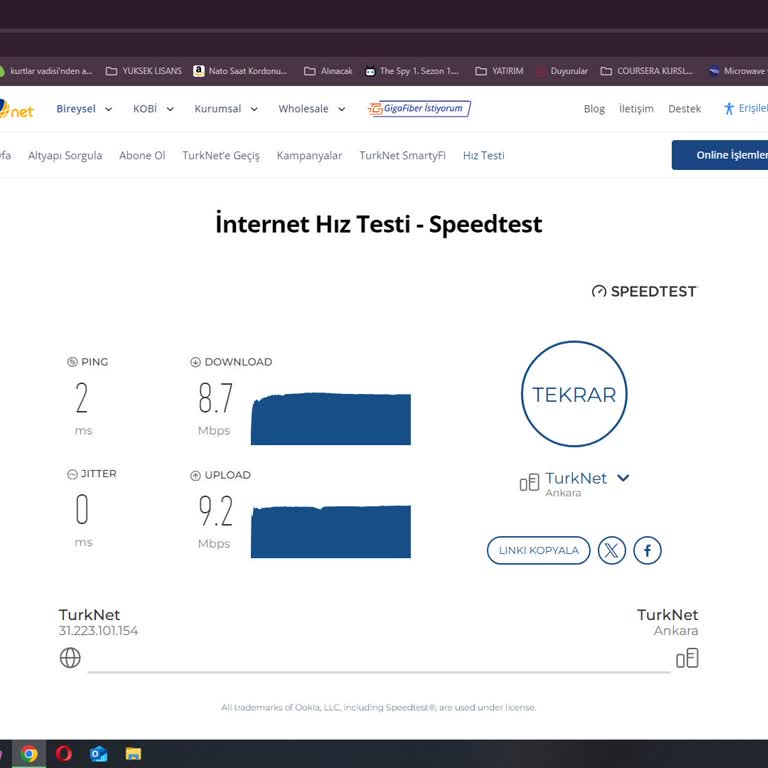 TurkNet Hız Sorunu: Vaat Edilen Hızın Altında Hizmet