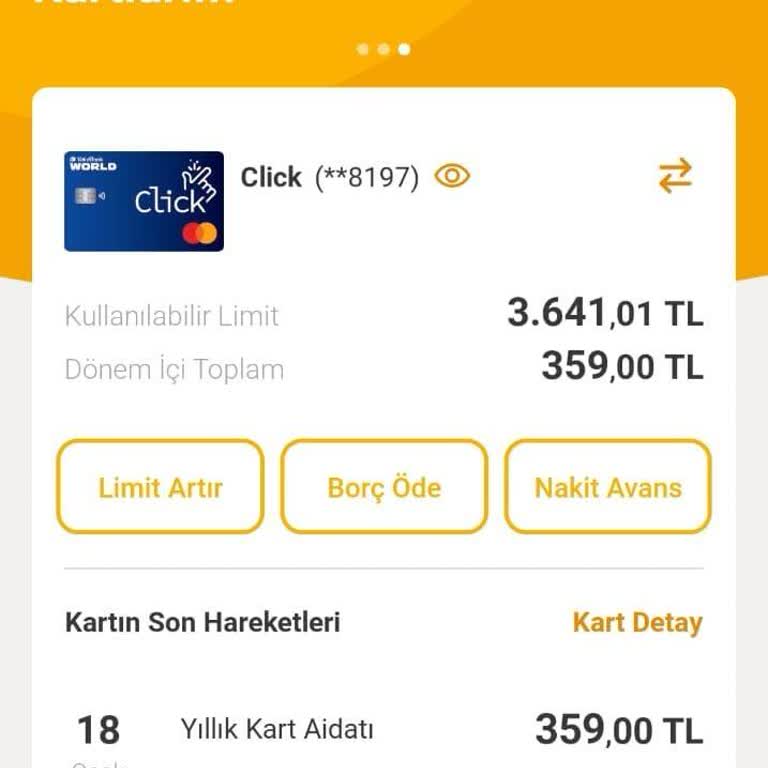Kredi Kartı Aidatının İadesi Talebi