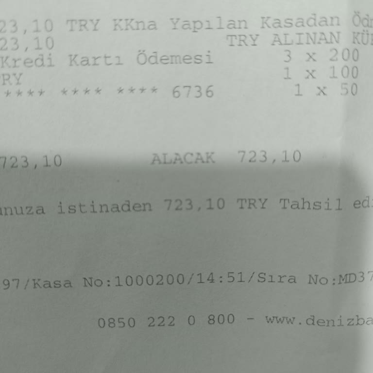 Denizbank'ın Haksız Kredi Kartı Ücreti