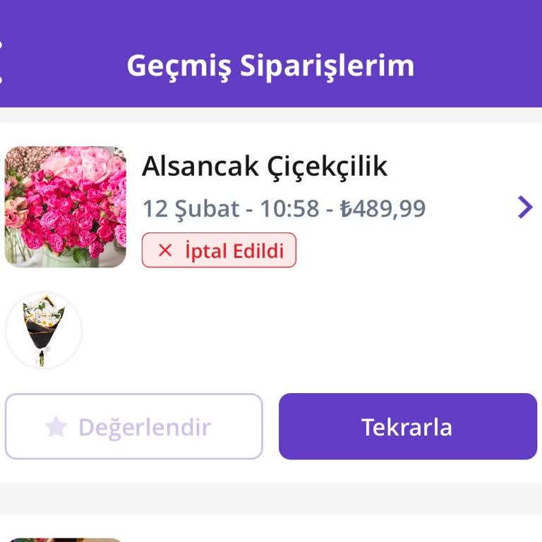Yanlış Konum Nedeniyle İptal Edilen Çiçek Siparişi Ve İade Sorunu