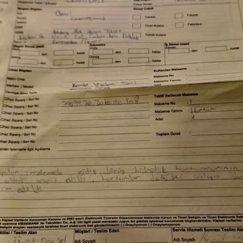 Teknik Servis Sorunları Ve Yüksek Ücret Talepleri