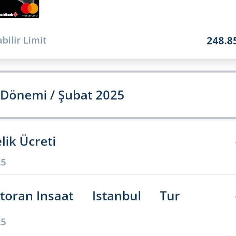 Kart Aidat Ücreti İadesi Talebi