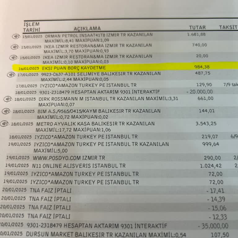 İzinsiz Para Kesintisi Şikayeti