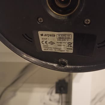 Güvenerek Aldığım Arçelik Çay Makinesi Paslandı