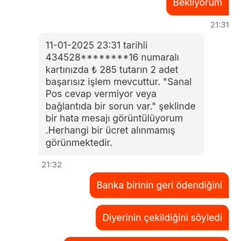 Migros Yemek Siparişi Ve Çifte Ödeme Sorunu
