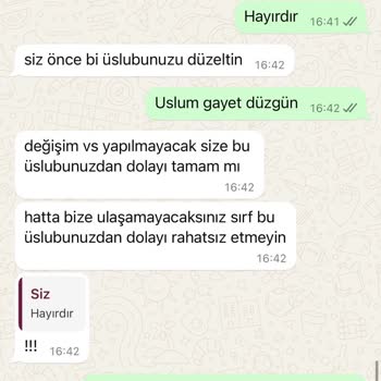 Yanlış Ve Defolu Ürün Gönderen Butikten Kötü Müşteri Hizmeti