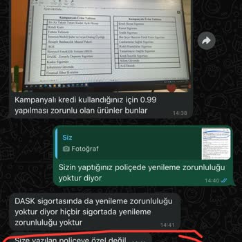 İzinsiz Yenilenen Konut Sigortası Ve Hesap Kesintisi