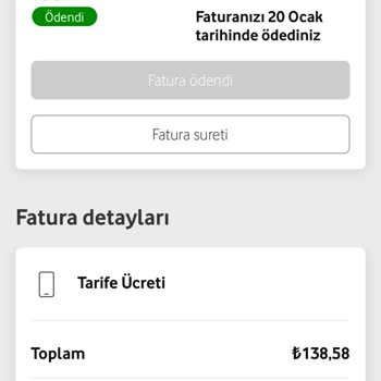 Vodafone Paket Ücretinde Beklenmedik Artış