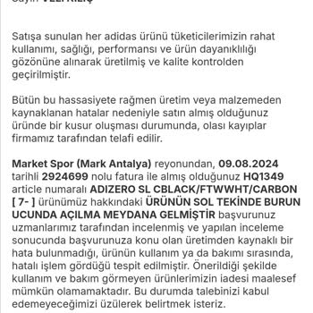 Adidas Ayakkabının Beklenmedik Hızla Açılması