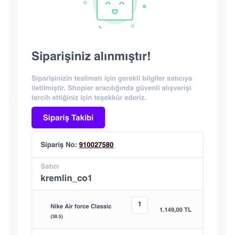 Ulaşılamayan Satıcı Ve İptal Edilemeyen Sipariş Sorunu