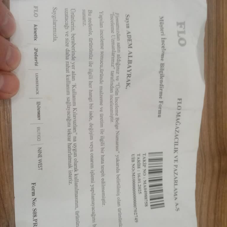 Polaris Ayakkabıda Erken Deformasyon Sorunu