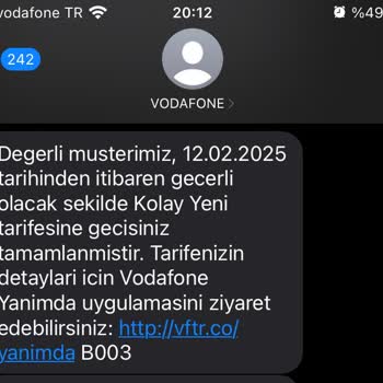 İzinsiz Tarife Değişikliği Mağduriyeti