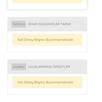 E-Kampüs Ders Kayıt Sorunu