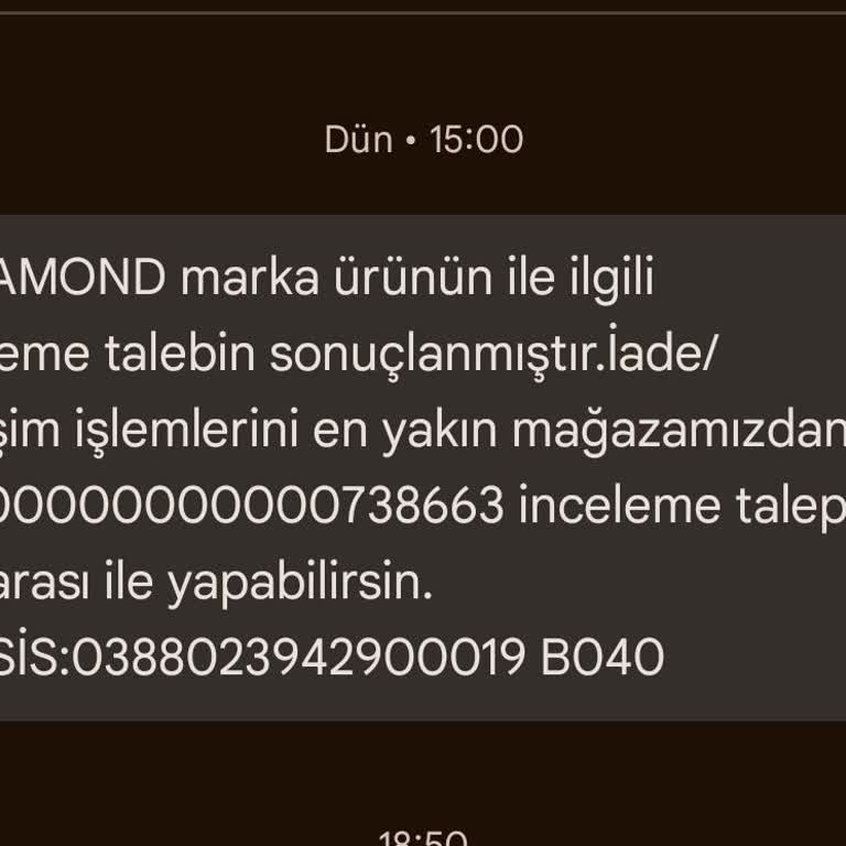 Mağaza İade Sürecinde Fiş Sorunu