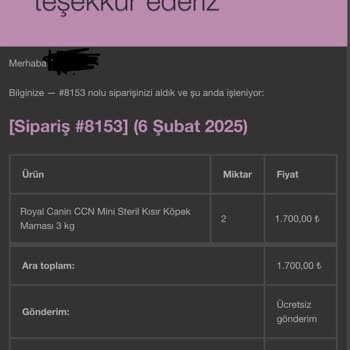 Mama Siparişim Kargolanmadı Ve İletişim Sağlanamıyor