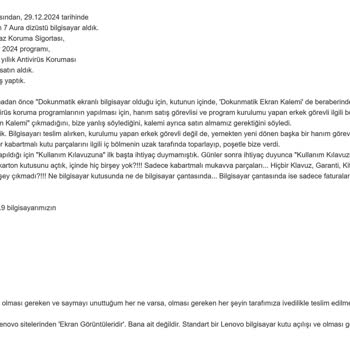 Eksik Ürün Ve Belgelerle Hayal Kırıklığı