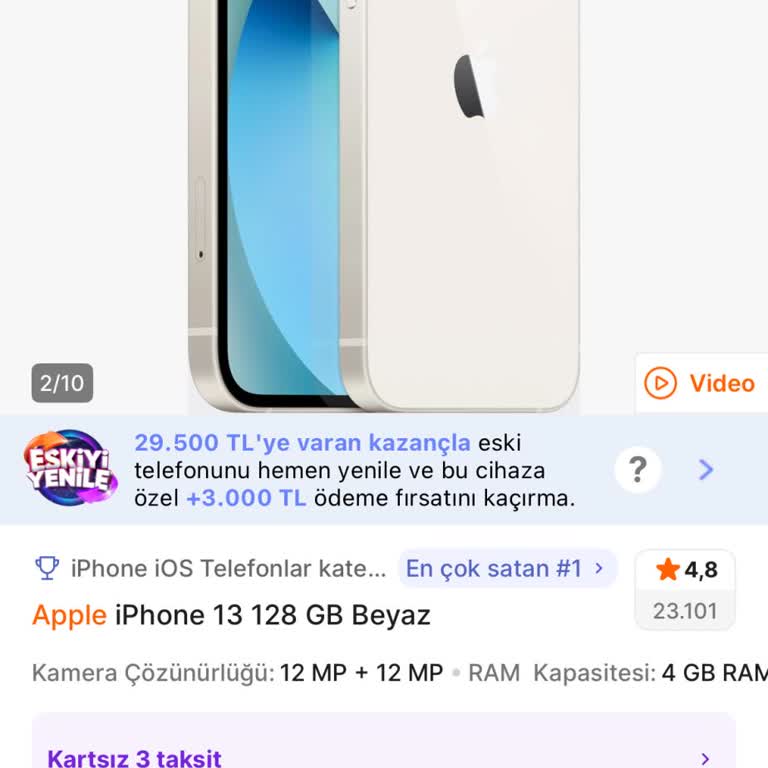 Sipariş Sonrası Ani Fiyat Düşüşü Ve İade Talebi