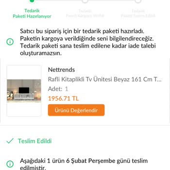 Yanlış Ürün Gönderimi Ve İletişim Eksikliği