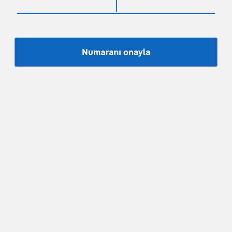 Telefon Numarası Güncelleme Sorunu