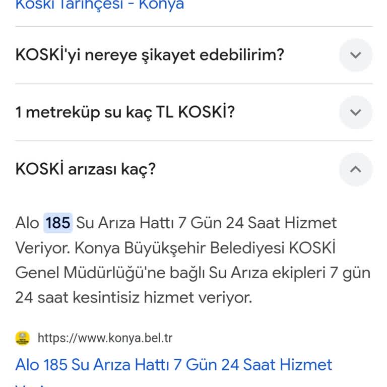 Fatura Ödemesi Sonrası Su Kesintisi Mağduriyeti