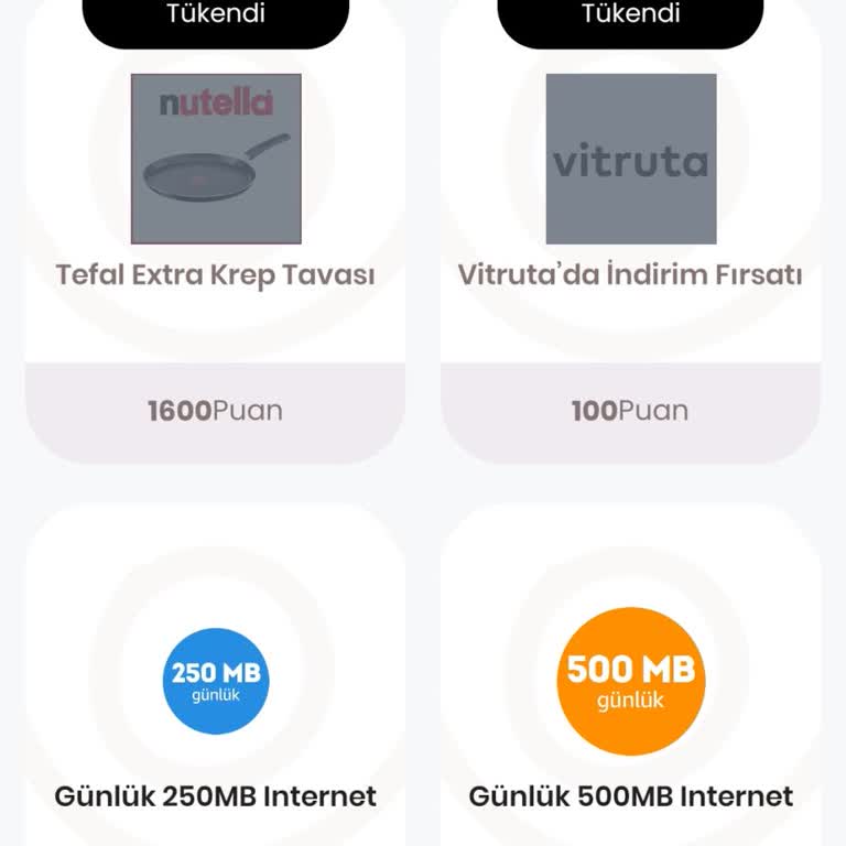 Nutella Uygulamasındaki Hediye Yetersizliği Ve Hayal Kırıklığı