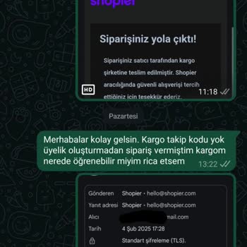 Organicscarf'tan Kargolanmayan Sipariş Ve İletişim Sorunu