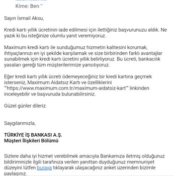 Yüksek Kart Aidatı Ve Yetersiz Bilgilendirme Mağduriyeti