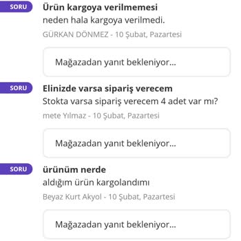 N11 Üzerinden Verilen Siparişler Gönderilmiyor