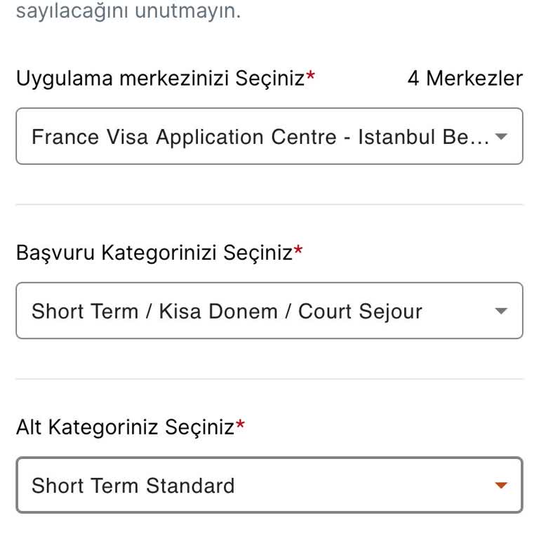 VFS Fransa Randevu Hizmetinde Sürekli Sorun