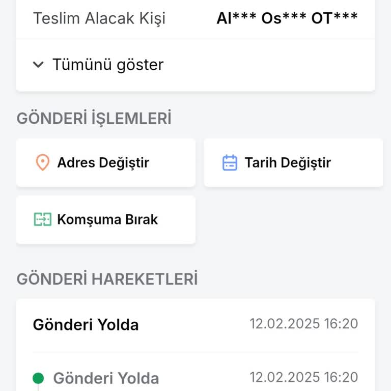 Trendyol Ekspres Kargo Teslimatında Gecikme Ve İletişim Sorunu