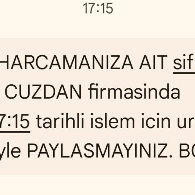 Kredi Kartımdan Şüpheli İşlem: İade Talebi