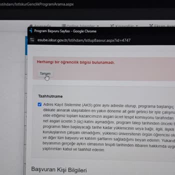 Üniversite Ders Kaydı Sorunu Ve İŞKUR'dan Yetersiz Destek