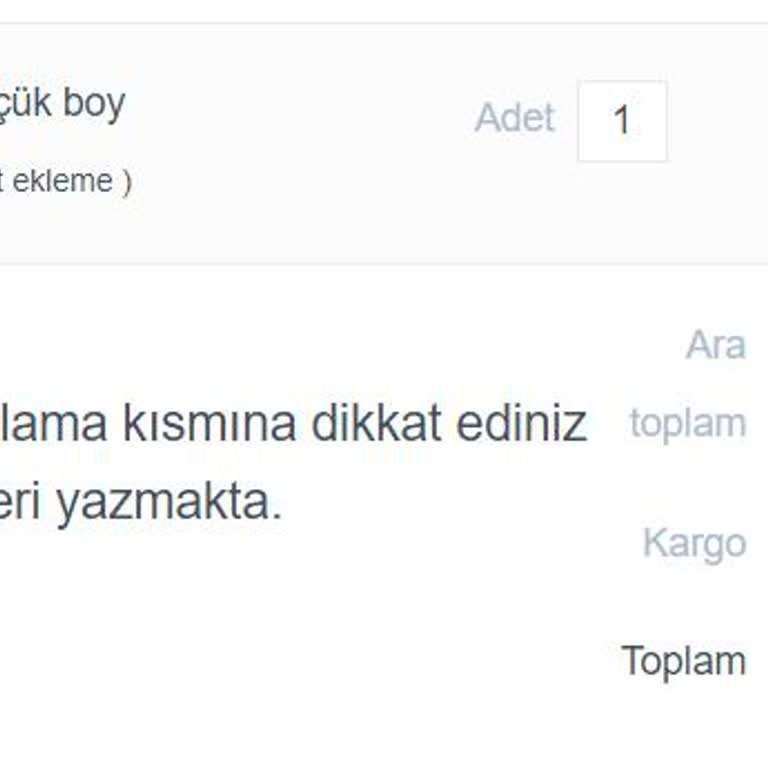 Shopier'den Alınan Ürün Kargolanmıyor