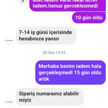 İade Sürecinde Yaşanan Sorunlar Ve İletişim Eksikliği