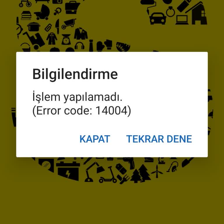 Sahibinden Giriş Sorunu Ve Hata Kodu 14004